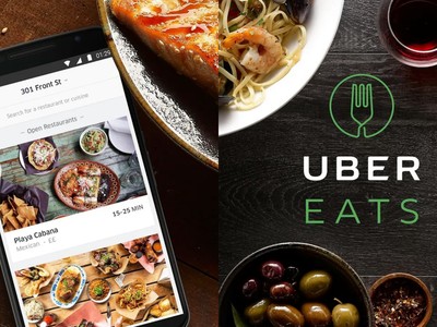 Dịch vụ giao đồ ăn của Uber dự kiến đạt doanh thu 3 tỷ USD năm 2017