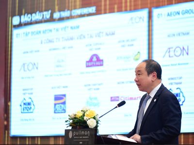 Ông Furusawa Yasuyuki, Thành viên Ban giám đốc Điều hành, Tập đoàn AEON (Nhật Bản) phụ trách thị trường Việt Nam, kiêm Tổng giám đốc AEON Việt Nam