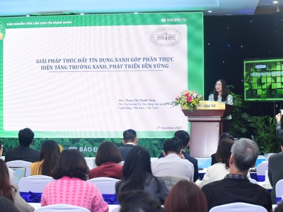 Dư nợ cấp tín dụng xanh tăng bình quân hơn 23%/năm