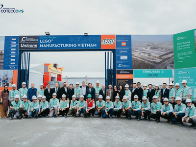 VNDirect: Năm tài chính 2023-2024, Coteccons (CTD) sẽ thu gần 7.400 tỷ đồng từ riêng dự án LEGO