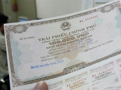 Lãi suất huy động trái phiếu chính phủ tháng 7 có xu hướng tăng nhẹ