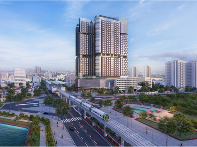 Phối cảnh Dự án Hồ Tùng Mậu Tower