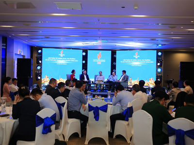 Toàn cảnh Hội thảo Chính sách, thị trường và xu thế mới trong kinh doanh xăng dầu