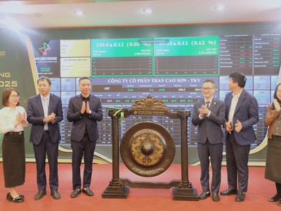 Cổ phiếu Than Cao Sơn - TKV (CST) chính thức chào sàn HNX