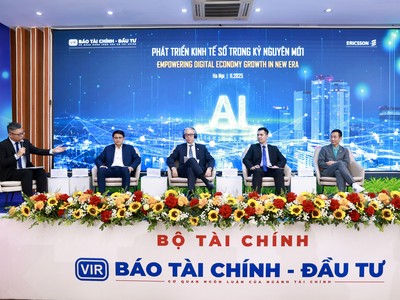 Hội thảo "Phát triển kinh tế số trong kỷ nguyên mới" do Báo Tài chính - Đầu tư tổ chức. Ảnh: Chí Cường