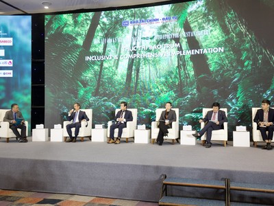 Hội thảo Phát triển bền vững 2025 với chủ đề “Động lực cho kỷ nguyên bền vững” do Báo Tài chính - Đầu tư tổ chức. Ảnh: Chí Cường