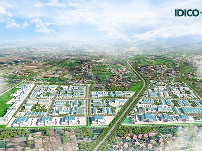 Phối cảnh dự án Khu công nghiệp sinh thái IDICO Vinh Quang