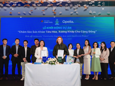 Opella và Long Châu khởi động dự án chăm sóc sức khỏe tiêu hóa và xương khớp cho cộng đồng