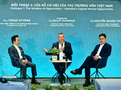 Phiên Đối thoại “Cửa sổ cơ hội của thị trường vốn Việt Nam”