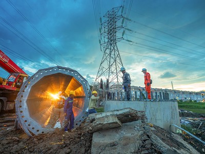 Phú Long hoàn thiện tuyến điện ngầm 220kv Nhà Bè – Tao Đàn vượt tiến độ