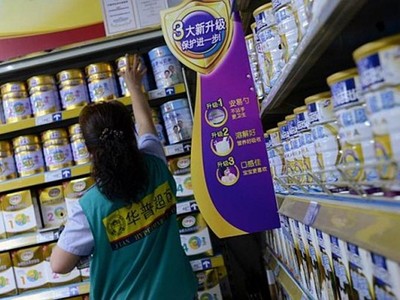 Chất lượng sữa bột vẫn là mối lo với người dân Trung Quốc. Ảnh: AFP

