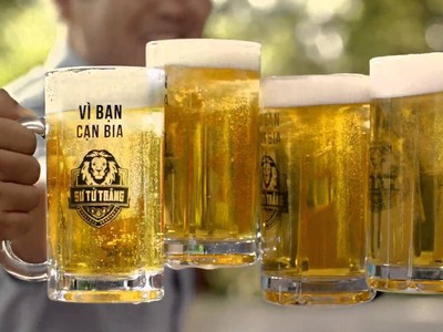 Masan vừa tung dòng bia Sư tử trắng cao cấp ra thị trường trong tháng 4
