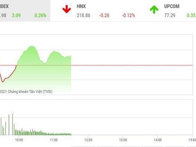 Giao dịch chứng khoán sáng 12/1: "Siêu cổ phiếu" ROS dẫn nhịp thị trường