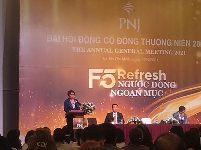 ĐHCĐ PNJ: Kịch bản lợi nhuận tăng trưởng 15% là khả thi