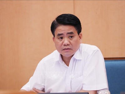 Ông Nguyễn Đức Chung trước khi bị bắt.