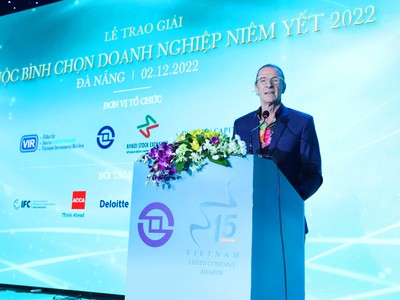 Ông Dominic Scriven, Chủ tịch HĐQT Dragon Capital Group (ảnh: Lê Toàn)