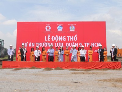 Kim Oanh Group động thổ dự án khu dân cư Trường Lưu, quận 9