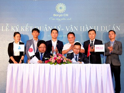  Tập đoàn Anabuki Nhật Bản trở thành đơn vị quản lý, vận hành dự án Barya Citi 