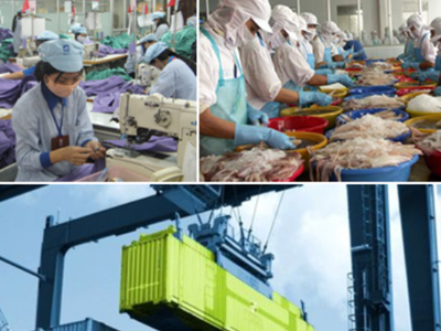 Nhập siêu tháng 2 ước đạt 1,2 tỷ USD