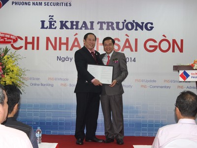 PNS khai trương Chi nhánh Sài Gòn