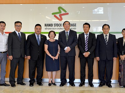 Myanmar tìm hiểu kinh nghiệm phát triển thị trường chứng khoán Việt Nam