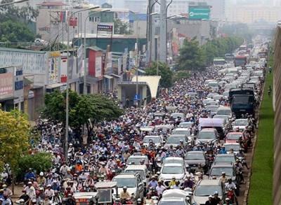 Hà Nội dự kiến cấm xe máy ở nội thành từ năm 2030