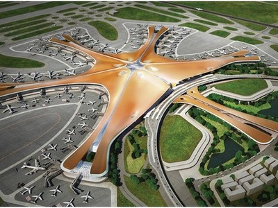 Công trình sẽ nắm giữ vị trí sân bay lớn nhất thế giới trong tương lai này có tên gọi là Beijing New Airport.