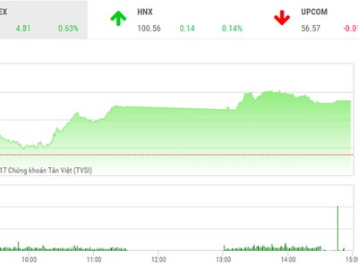 Phiên chiều 12/7: VN-Index tiến bước trong sự thận trọng cao độ của nhà đầu tư