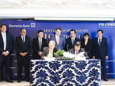 Deutsche Bank cung cấp khoản vay trị giá 100 triệu USD cho FE CREDIT