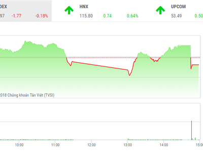Phiên chiều 21/9: ETF chốt sổ, thị trường giật lùi