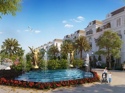 Xuất hiện dự án biệt thự, liền kề phong cách Pháp tại trung tâm Long Biên