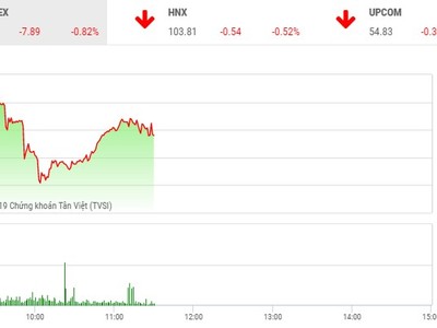 Phiên sáng 3/6: Tiếp tục giảm sâu