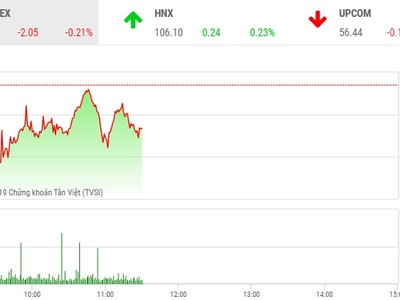 Phiên sáng 15/7: Dòng tiền dè dặt, VN-Index tiếp tục giảm