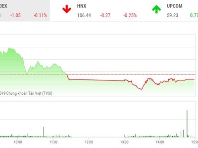 Phiên chiều 24/7: VIC lên đỉnh, VN-Index vẫn mất điểm