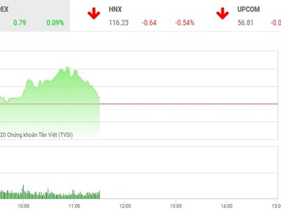 Giao dịch chứng khoán sáng 14/8: Phân hóa rõ nét