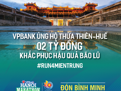 VPBank ủng hộ 2 tỷ đồng cho nhân dân Thừa Thiên Huế khắc phục khó khăn do bão lũ 
