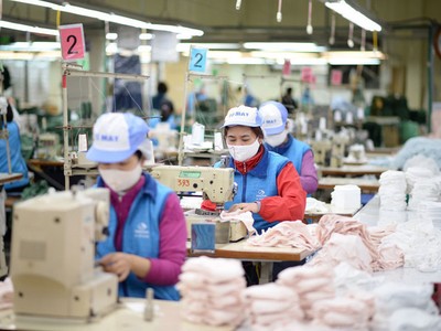 Vinatex (VGT): 9 tháng lợi nhuận đạt 1.470 tỷ đồng, vượt 6,5% so với kế hoạch năm