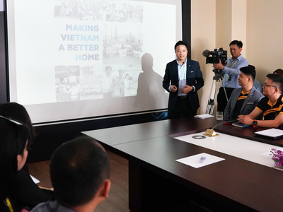 Saint-Gobain Việt Nam ra mắt trần Vĩnh Tường siêu bảo vệ - thanh lọc không khí 