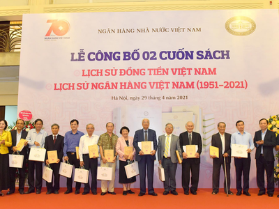 Lễ ra mắt cuốn sách Lịch sử đồng tiền Việt Nam và Lịch sử Ngân hàng Việt Nam 