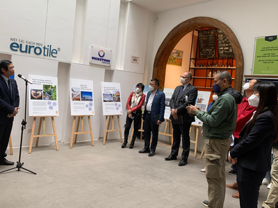 Triển lãm sẽ mở cửa đến ngày 19/12.