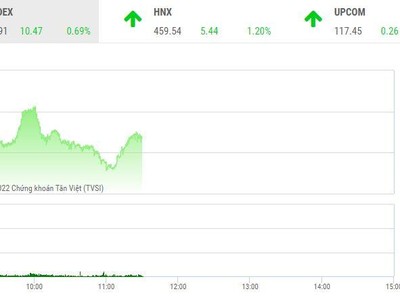 Giao dịch chứng khoán sáng 4/4: Nhóm cổ phiếu chứng khoán nổi sóng lớn, họ FLC đồng loạt tăng trần