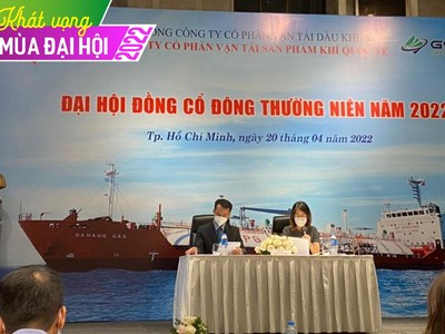 ĐHCĐ Gas Shipping (GSP): Năm 2022, tiếp tục đầu tư thêm tàu