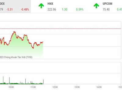 Giao dịch chứng khoán sáng 30/1: Cổ phiếu chứng khoán và thép khởi sắc, VN-Index vẫn mất điểm