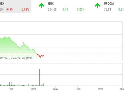 Giao dịch chứng khoán sáng ngày 17/3: Giao dịch ảm đạm, VN-Index quay đầu điều chỉnh