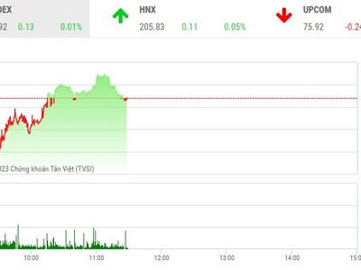 Giao dịch chứng khoán sáng 27/3: Thị trường rung lắc, nhóm cổ phiếu chứng khoán đua nhau tăng tốc