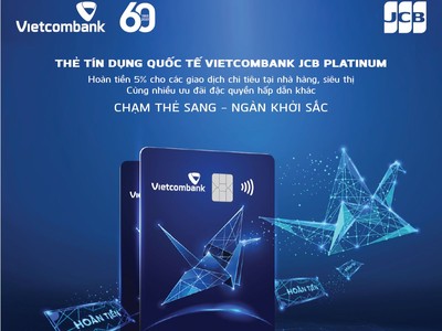 Vietcombank và JCB ra mắt thẻ tín dụng quốc tế VIETCOMBANK JCB PLATINUM