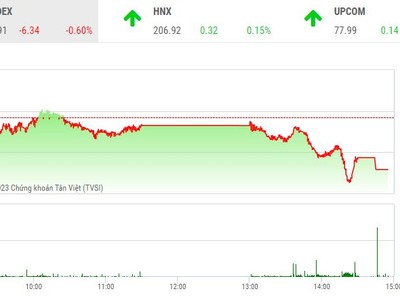 Giao dịch chứng khoán chiều 21/4: Thị trường giật lùi, cổ phiếu chứng khoán ngược dòng tăng tốc