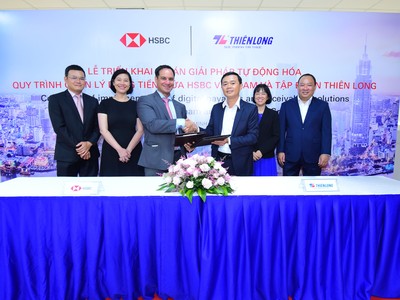 HSBC đồng hành cùng Tập đoàn Thiên Long hướng đến cột mốc công nghệ số mới 