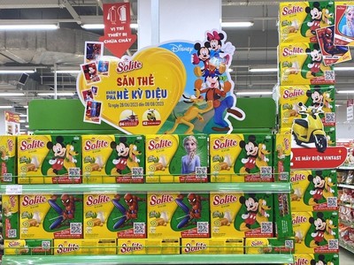 Mondelez Kinh Đô ra mắt bộ sưu tập bánh Solite phiên bản Disney 2023