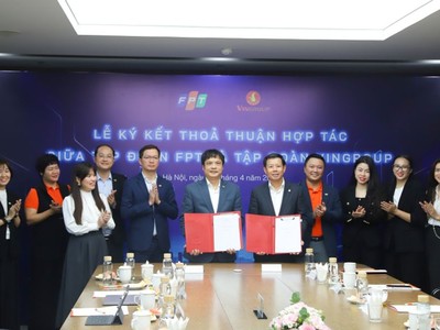 Vingroup (VIC) và FPT thỏa thuận thúc đẩy chuyển đổi xanh